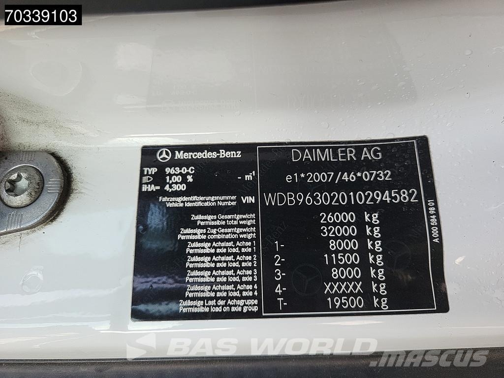 Mercedes-Benz Antos 2530 6X2 Full Air Steering axle Automatic Eu Schuifzeilopbouw