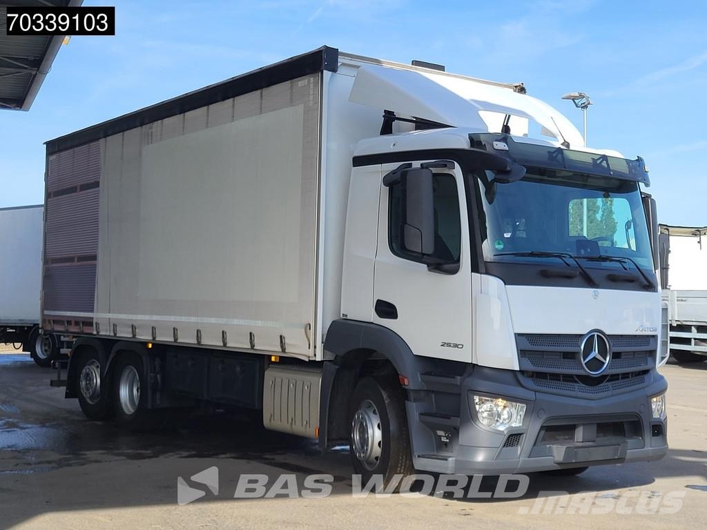 Mercedes-Benz Antos 2530 6X2 Full Air Steering axle Automatic Eu Schuifzeilopbouw