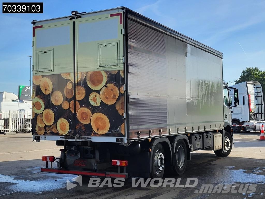 Mercedes-Benz Antos 2530 6X2 Full Air Steering axle Automatic Eu Schuifzeilopbouw