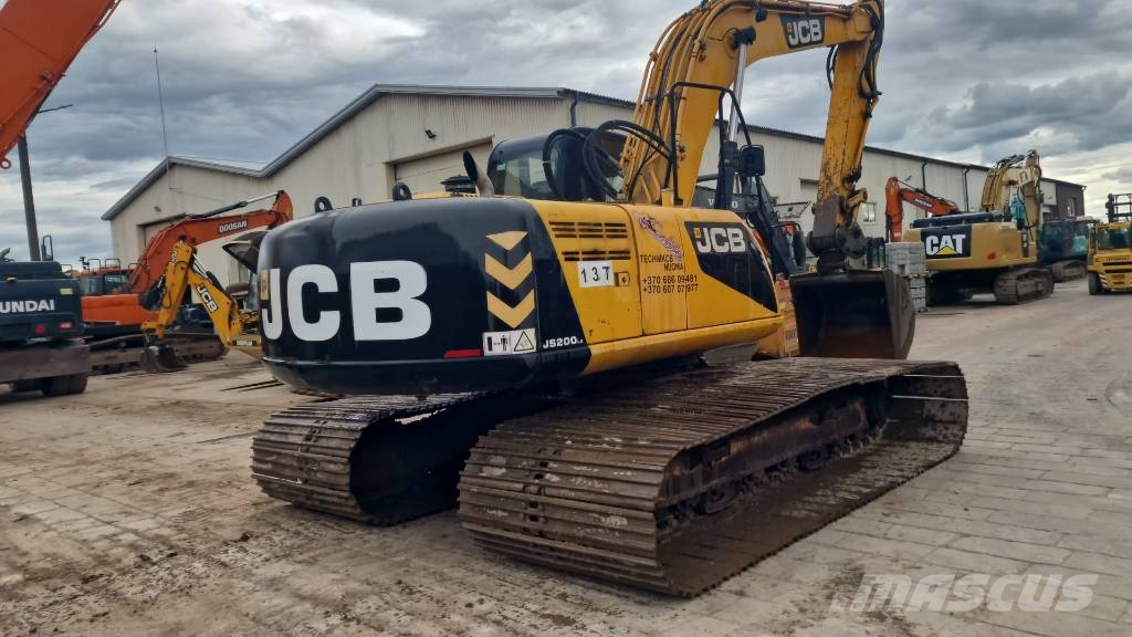 JCB JS220 LC BOG Master 1,4m Rupsgraafmachines