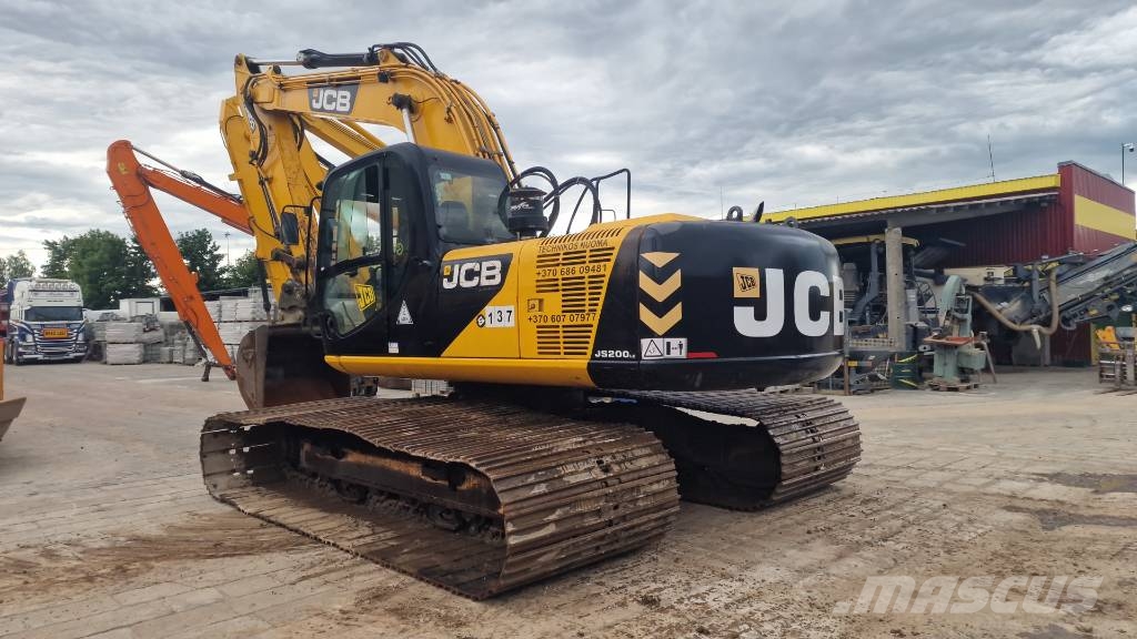 JCB JS220 LC BOG Master 1,4m Rupsgraafmachines