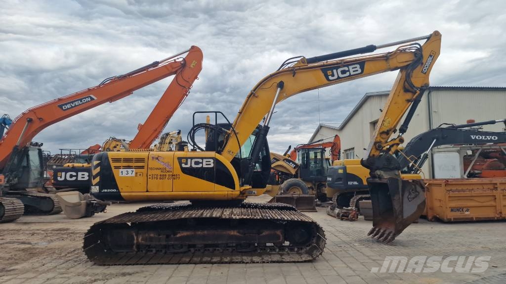 JCB JS220 LC BOG Master 1,4m Rupsgraafmachines
