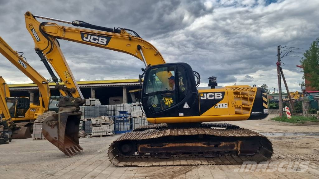 JCB JS220 LC BOG Master 1,4m Rupsgraafmachines
