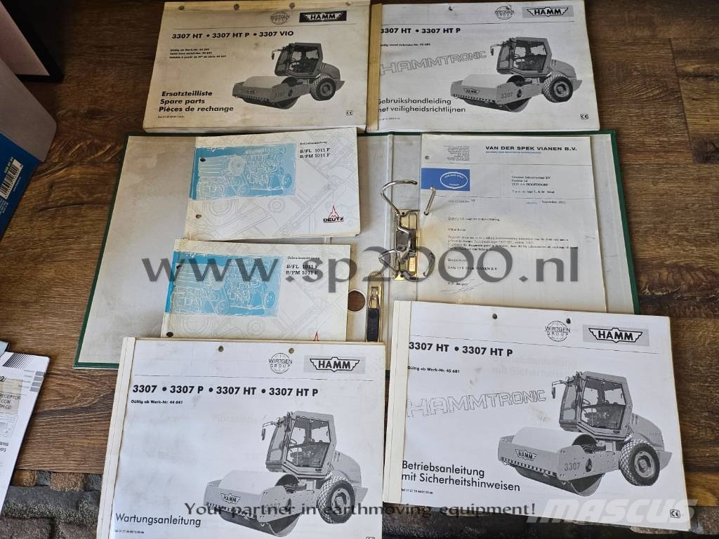 Hamm 3307 HT Trilrolwalsen