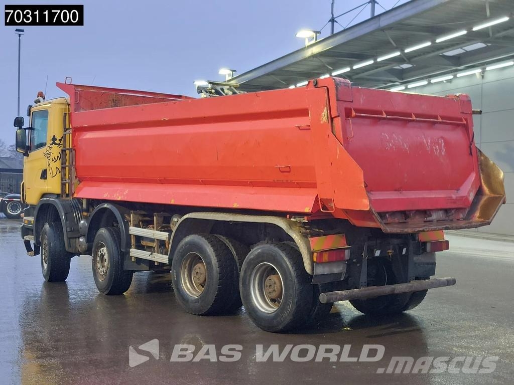 Scania G420 G 8X6 8x6 18m3 KH Kipper Steel suspension Big Camiones bañeras basculantes o volquetes