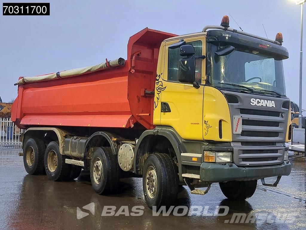 Scania G420 G 8X6 8x6 18m3 KH Kipper Steel suspension Big Camiones bañeras basculantes o volquetes