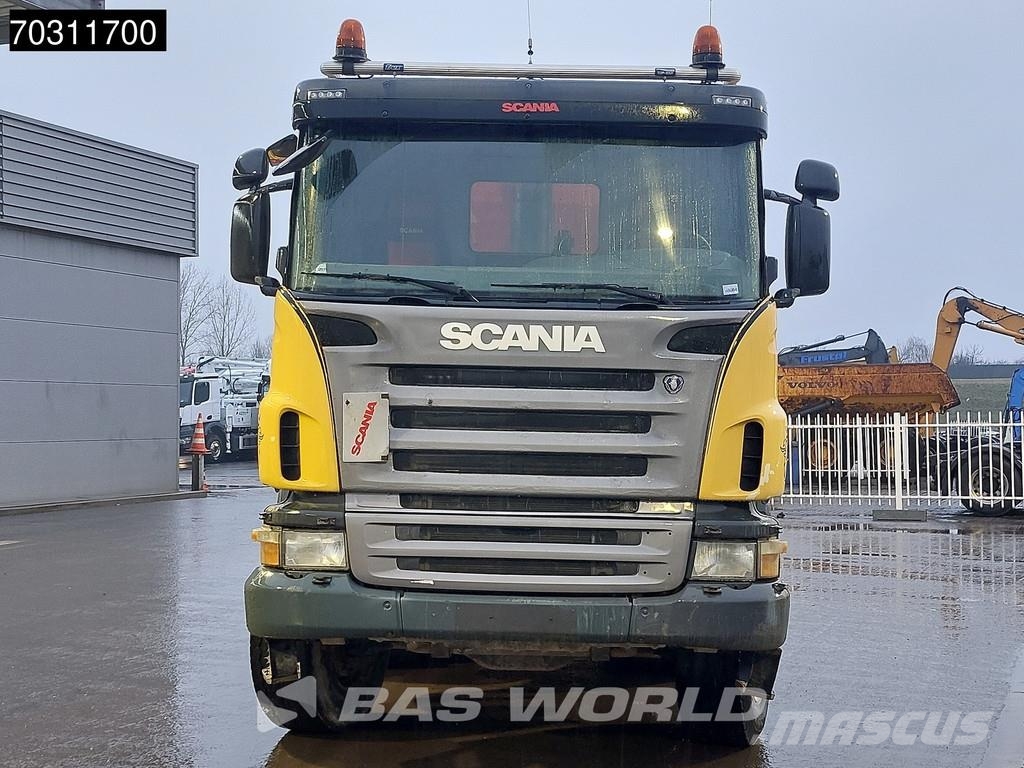 Scania G420 G 8X6 8x6 18m3 KH Kipper Steel suspension Big 덤프 트럭