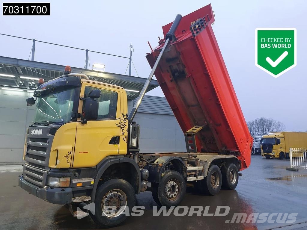 Scania G420 G 8X6 8x6 18m3 KH Kipper Steel suspension Big Camiones bañeras basculantes o volquetes