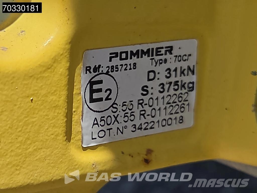 Fiat Ducato 140pk Volquete - Enganche de remolque - Air Kippfahrzeuge