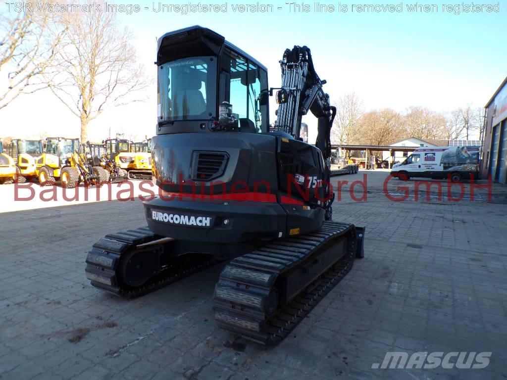 Eurocomach 75TR BJ 2024 DEMO mit ca. 150 Bh Excavatoare 7t - 12t
