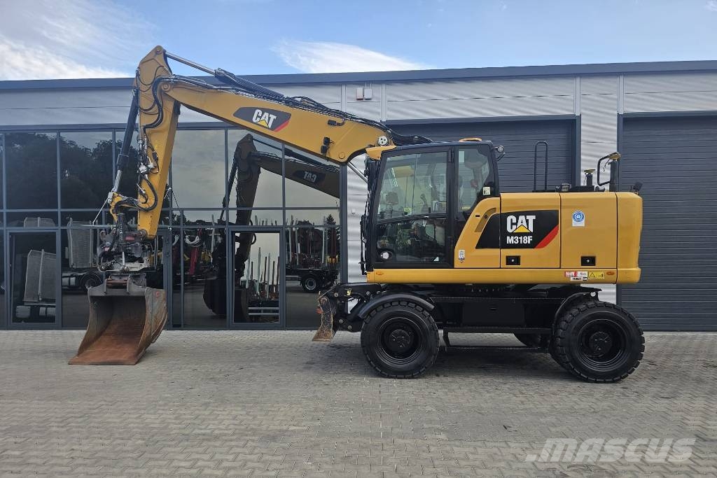 Caterpillar CAT M318F Rototilt INDEXATOR LEICA 3D MCP80 Escavadoras de rodas