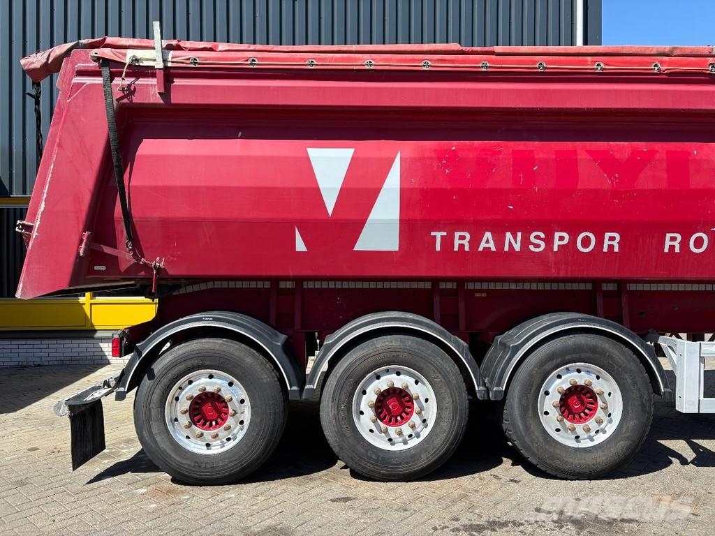 MOL 3x SAF + CHASSIS STEEL + BOX ALUMINUM + DISK BRAKE Semirremolques de volteo