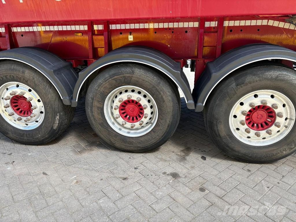 MOL 3x SAF + CHASSIS STEEL + BOX ALUMINUM + DISK BRAKE Semirremolques de volteo