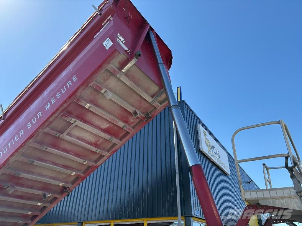 MOL 3x SAF + CHASSIS STEEL + BOX ALUMINUM + DISK BRAKE Semirremolques de volteo