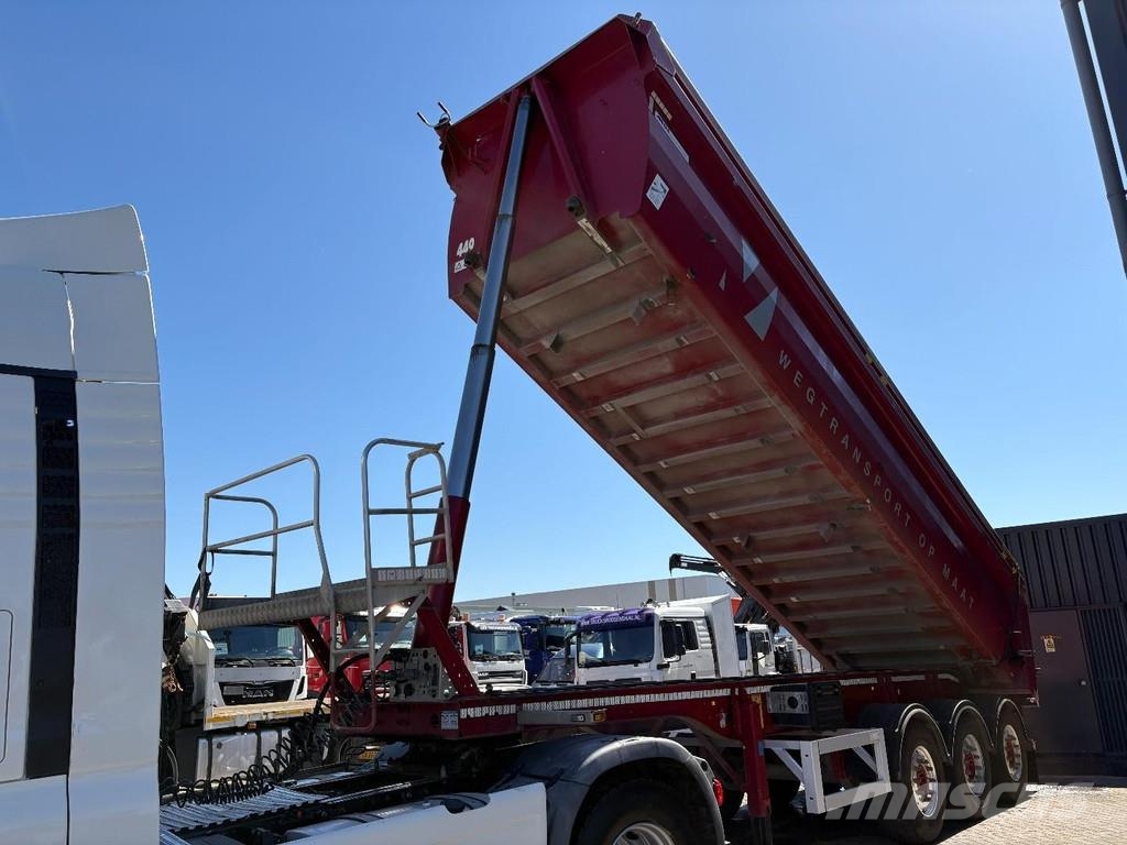 MOL 3x SAF + CHASSIS STEEL + BOX ALUMINUM + DISK BRAKE Semirremolques de volteo