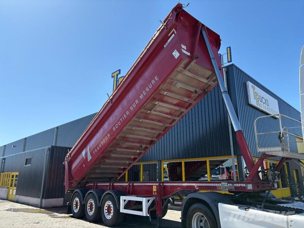MOL 3x SAF + CHASSIS STEEL + BOX ALUMINUM + DISK BRAKE Semirremolques de volteo