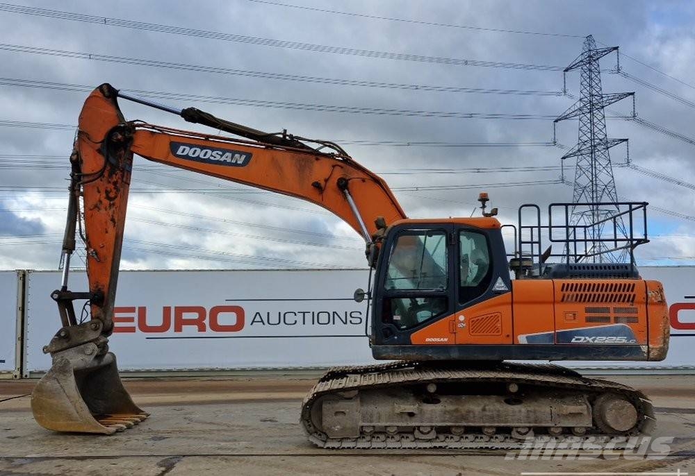 Doosan DX 225 LC SLR Pelle sur chenilles