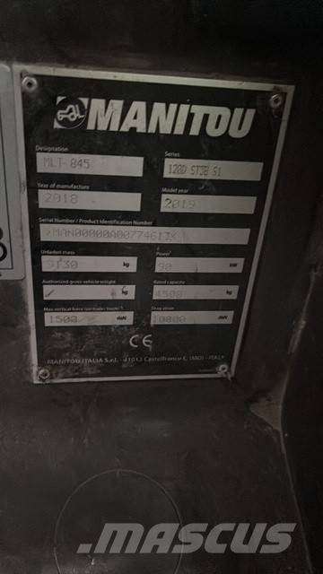 Manitou MLT 845-120 LSU Põllumajanduslikud teleskoopkäitlejad