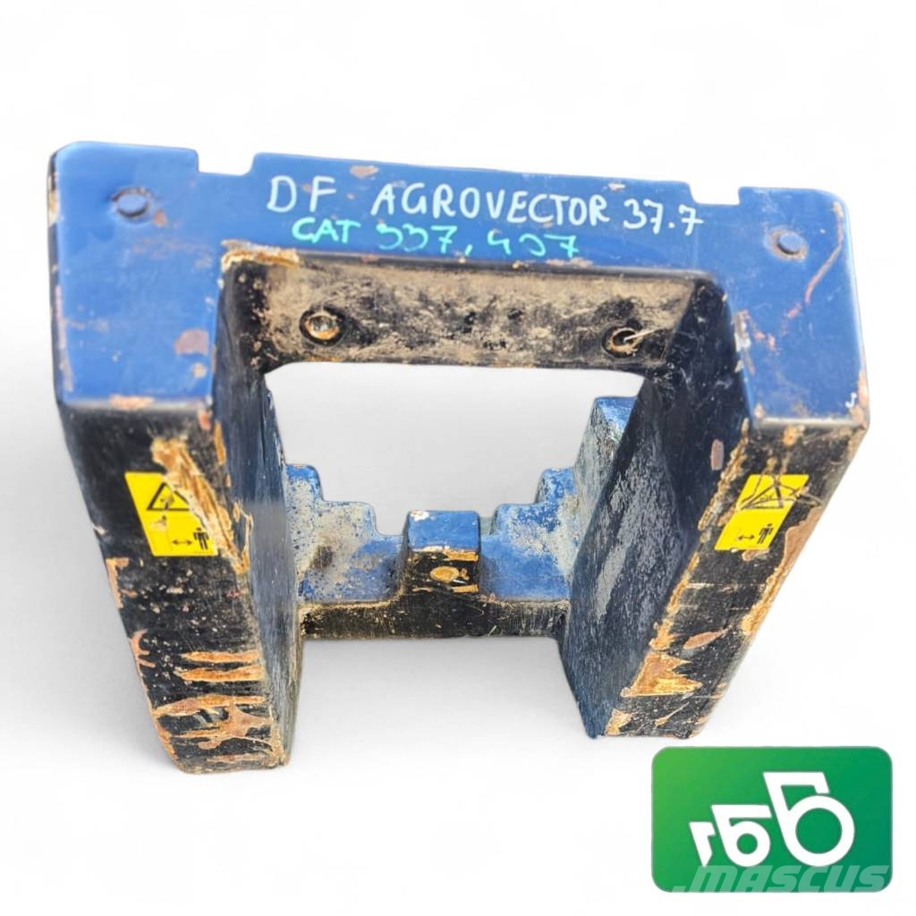 Deutz-Fahr 37.7 Agrovector Ballast Weight الشاسيه والتعليق