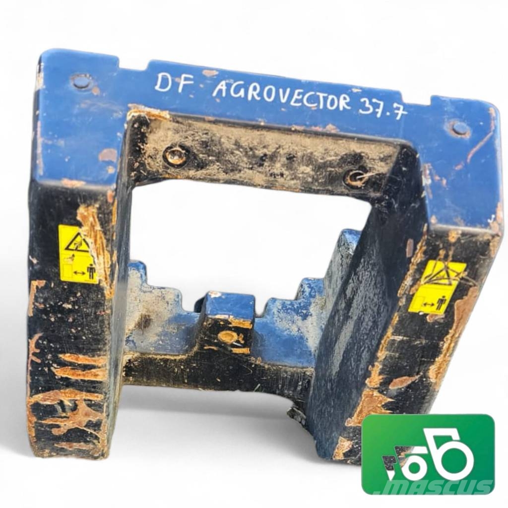 Deutz-Fahr 37.7 Agrovector Ballast Weight الشاسيه والتعليق