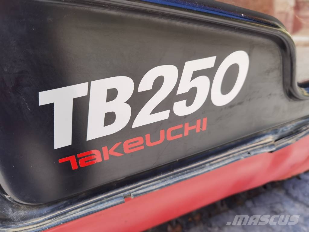 Takeuchi TB 250 Mini excavators < 7t (Mini diggers)