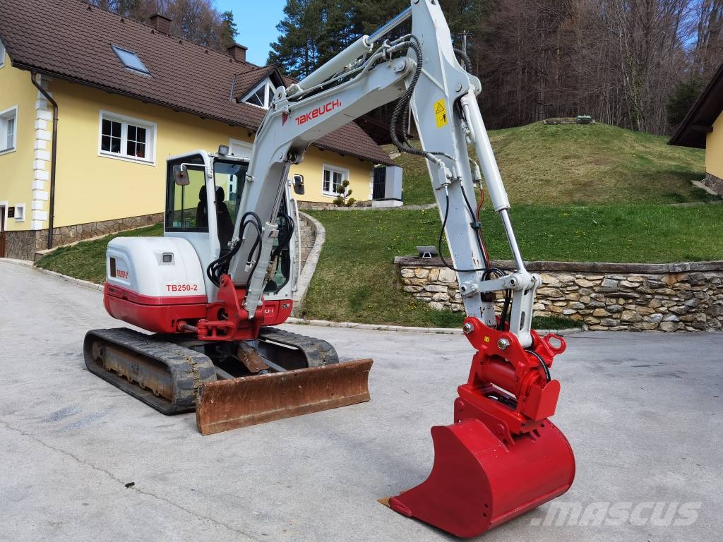 Takeuchi TB 250 Mini excavators < 7t (Mini diggers)