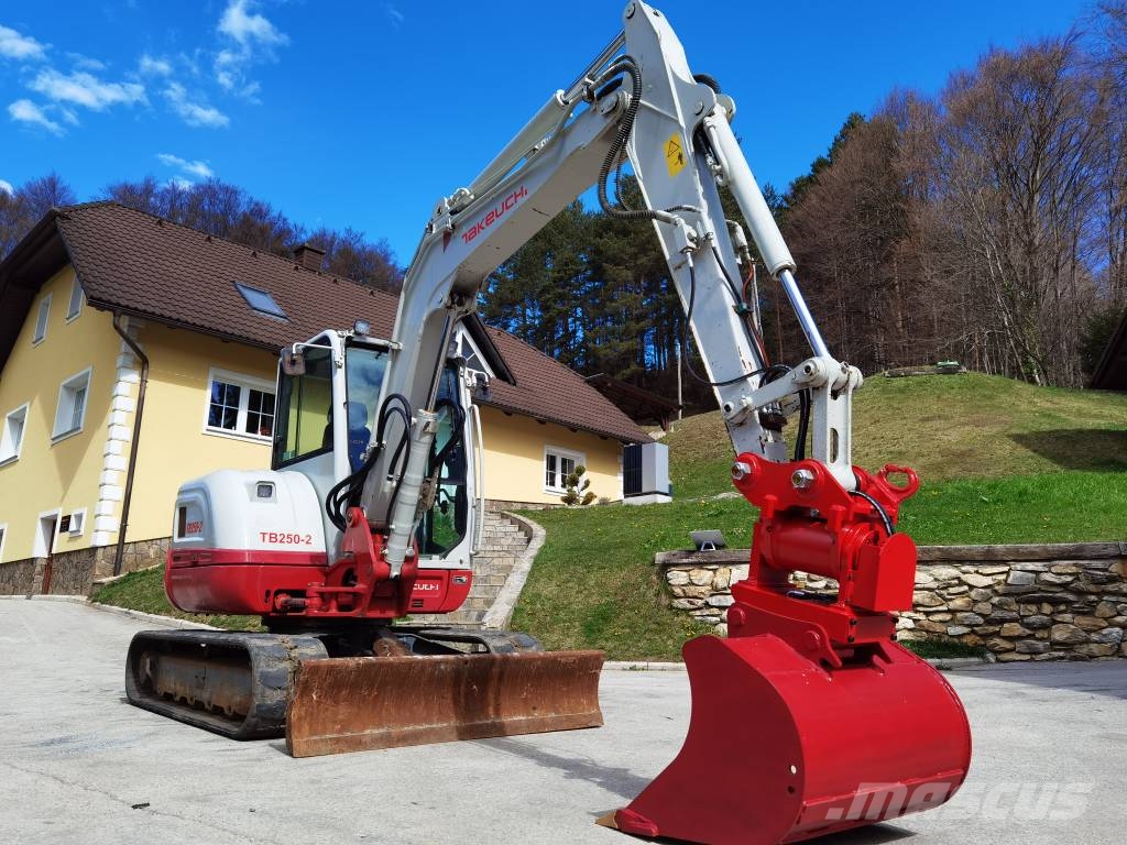 Takeuchi TB 250 Mini excavators < 7t (Mini diggers)