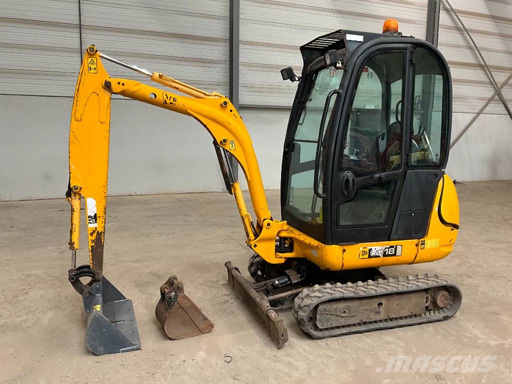 JCB 8018 Minigraafmachines < 7t