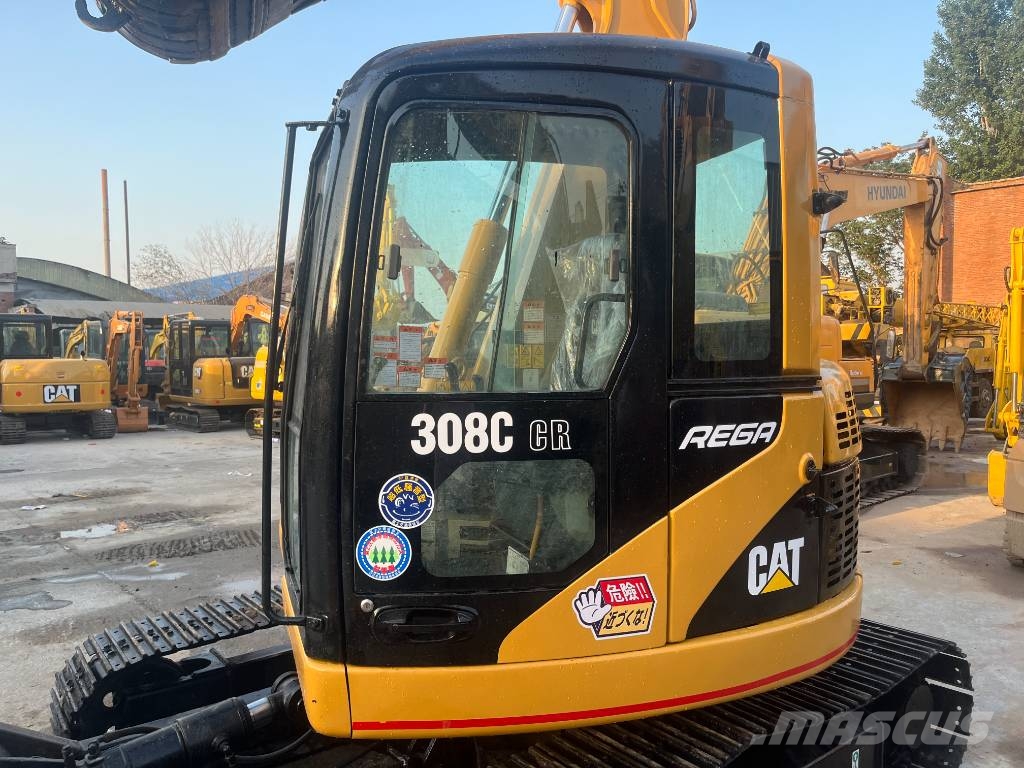 CAT 308 C CR Vidutinės galios ekskavatoriai 7-12 t