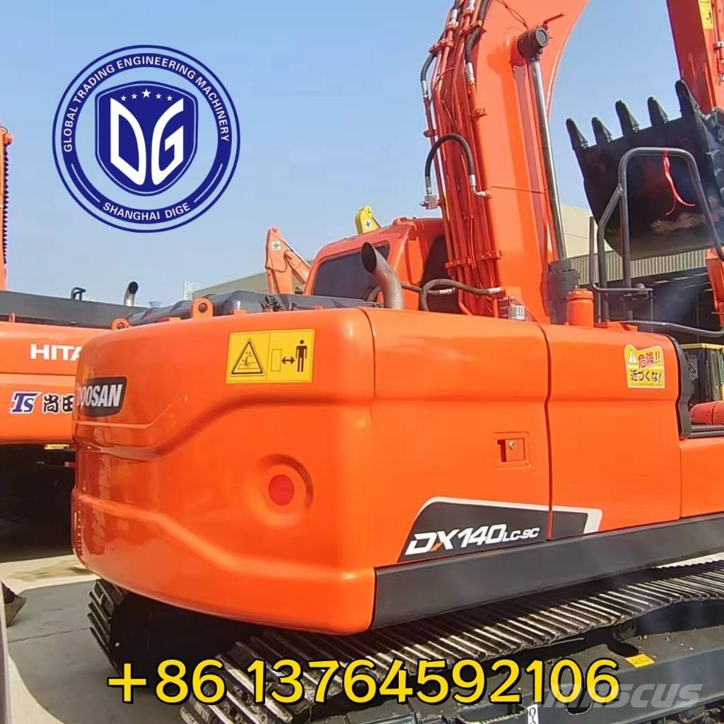 Doosan DX140LC-9C حفارات زحافة