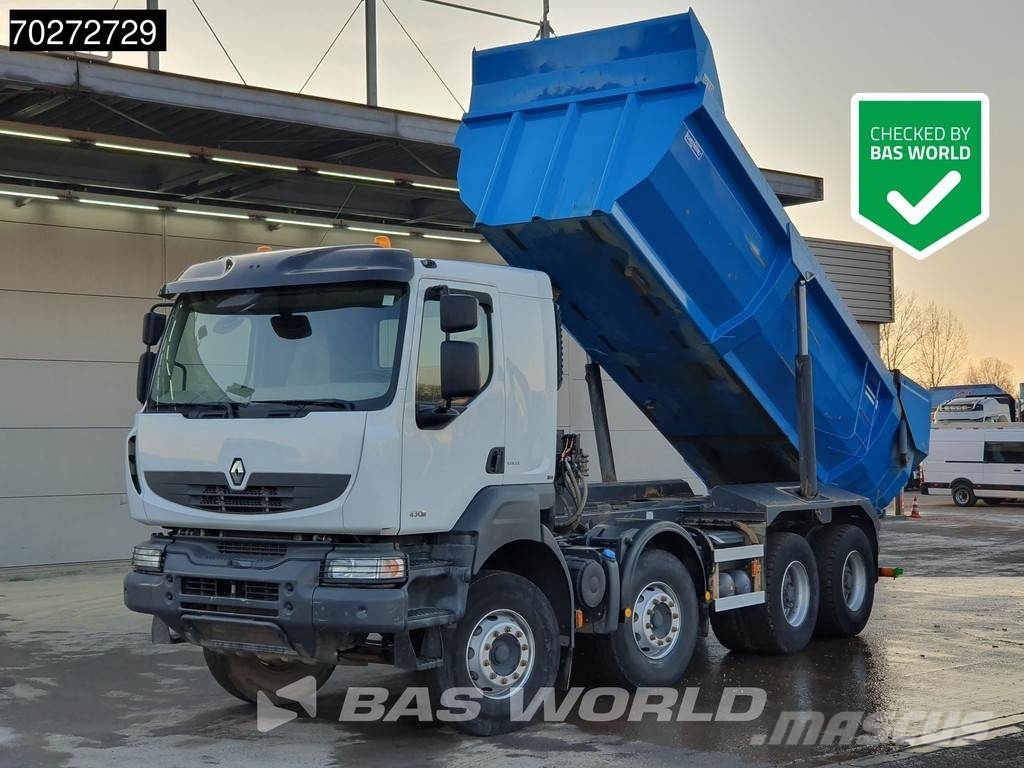 Renault Kerax 430 8X4 15m3 Forez Bennes Big-Axle full Stee, 2012 ...