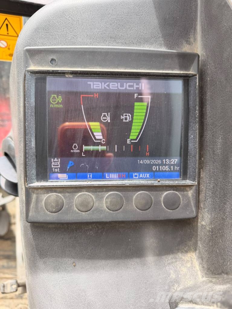 Takeuchi TB 235-2 Mini bageri <7t