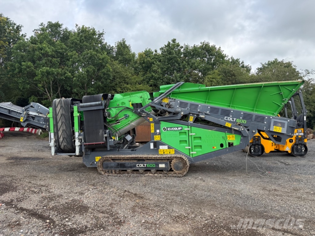 EvoQuip Colt 600 Mobiele zeefinstallaties