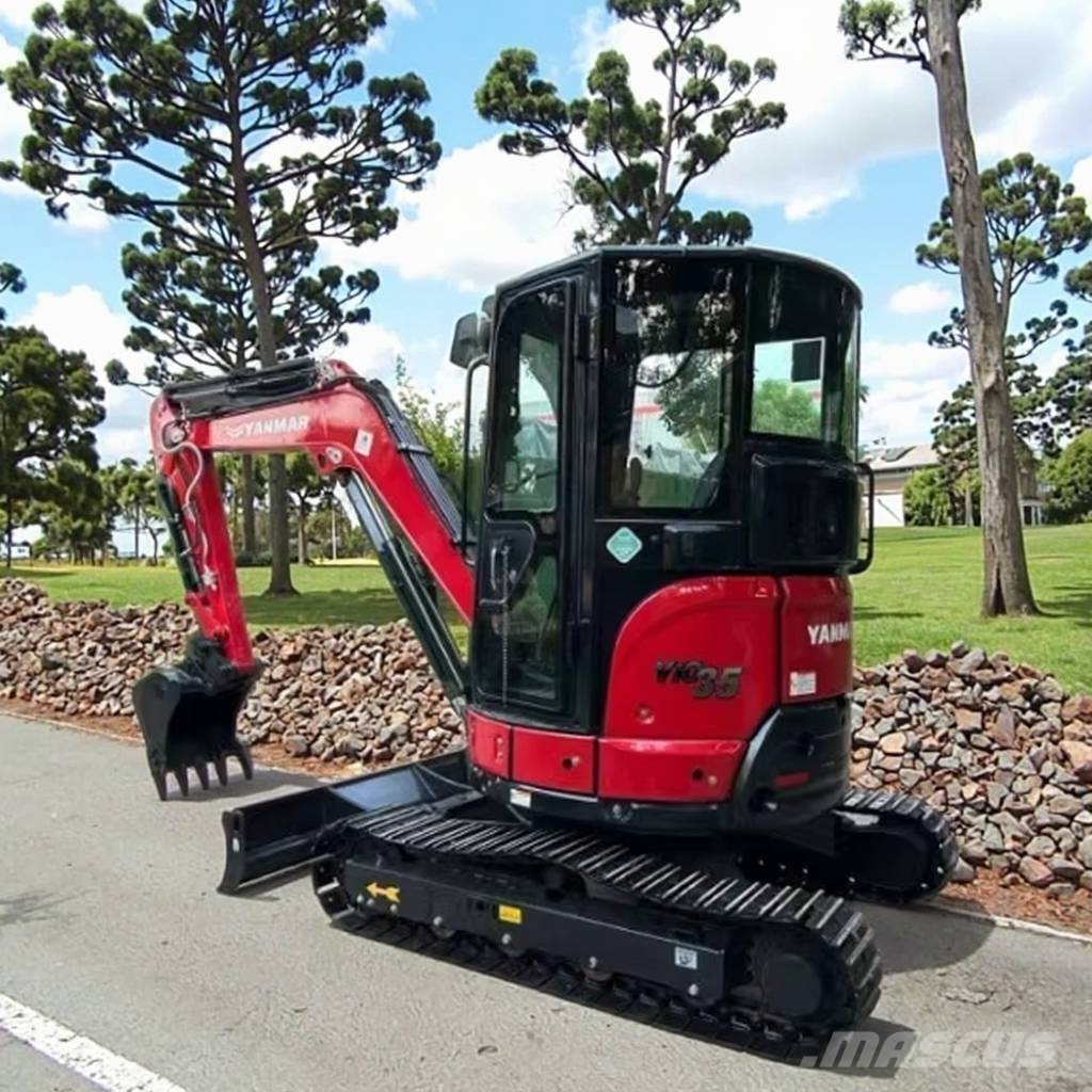 Yanmar vio35-6B حفارات صغيرة أقل من 7 طن (حفارات صغيرة)