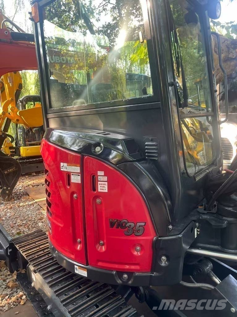 Yanmar vio35-6B حفارات صغيرة أقل من 7 طن (حفارات صغيرة)
