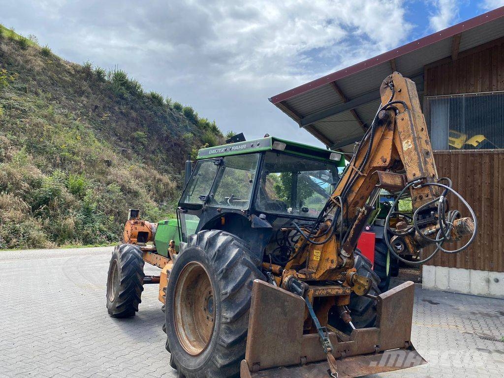 Deutz-Fahr DX 6.05 Forst Traktor med skogsutstyr
