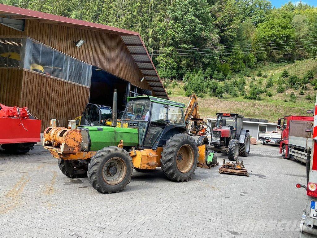 Deutz-Fahr DX 6.05 Forst Traktor med skogsutstyr