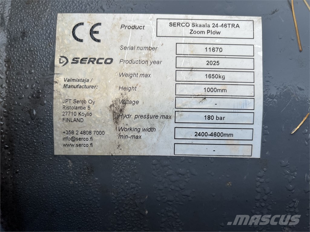 Serco Skaala Snow blades and plows