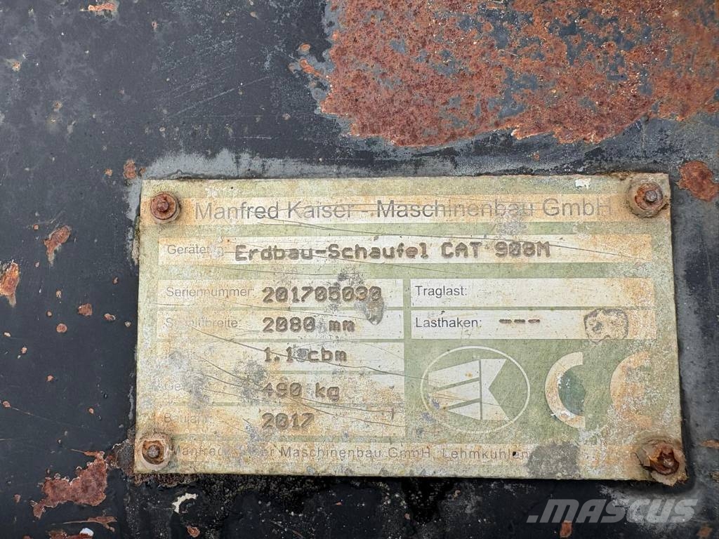 CAT 908 M Bucket and Forks 轮式装载机