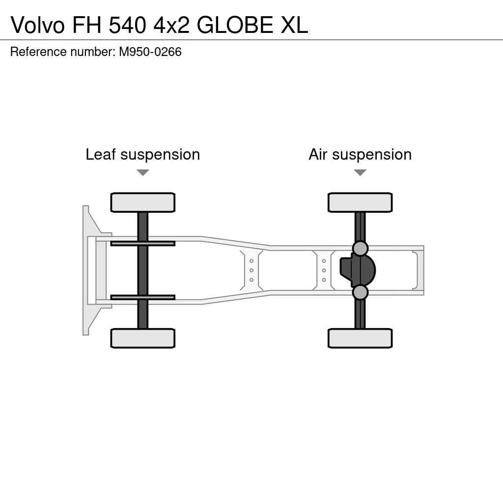 Volvo FH 540 4x2 GLOBE XL Çekiciler
