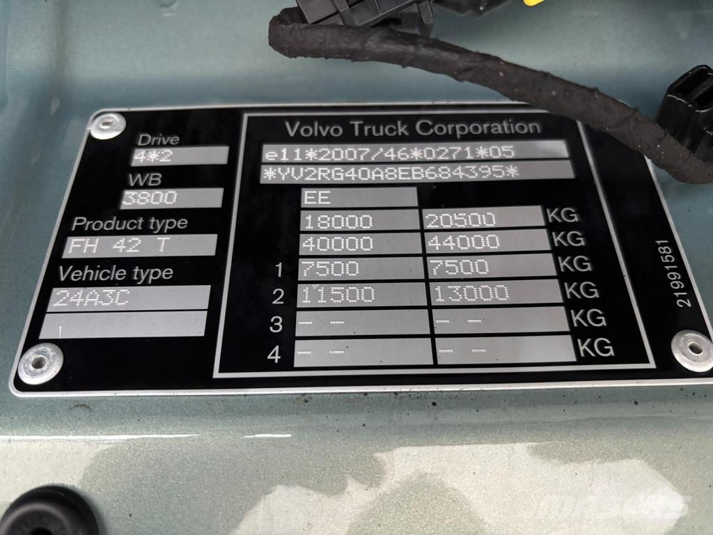 Volvo FH 540 4x2 GLOBE XL Çekiciler