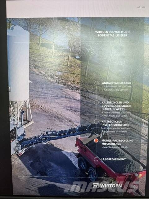 Wirtgen KMA 240i MIETE / RENTAL (12005595) Recyklery do asfaltu