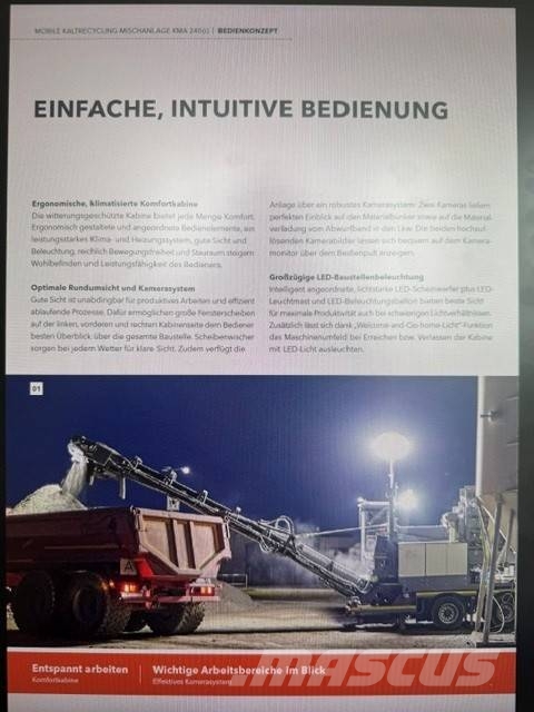 Wirtgen KMA 240i MIETE / RENTAL (12005595) Recyklery do asfaltu