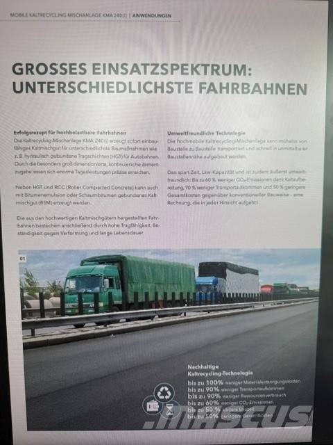 Wirtgen KMA 240i MIETE / RENTAL (12005595) Recyklery do asfaltu