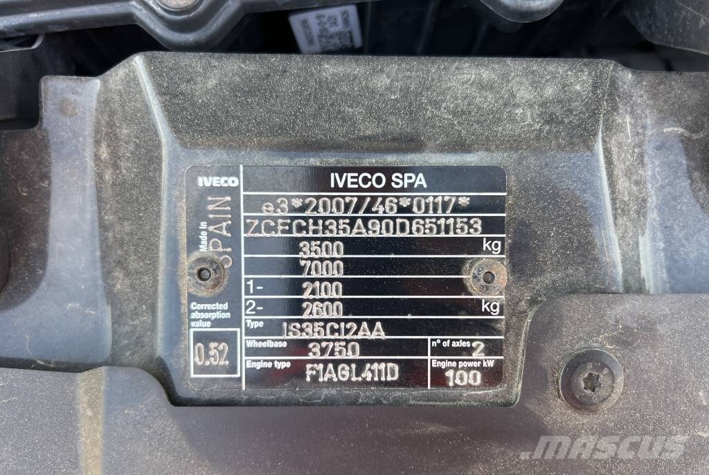 Iveco Daily 35-140 Tipper trucks
