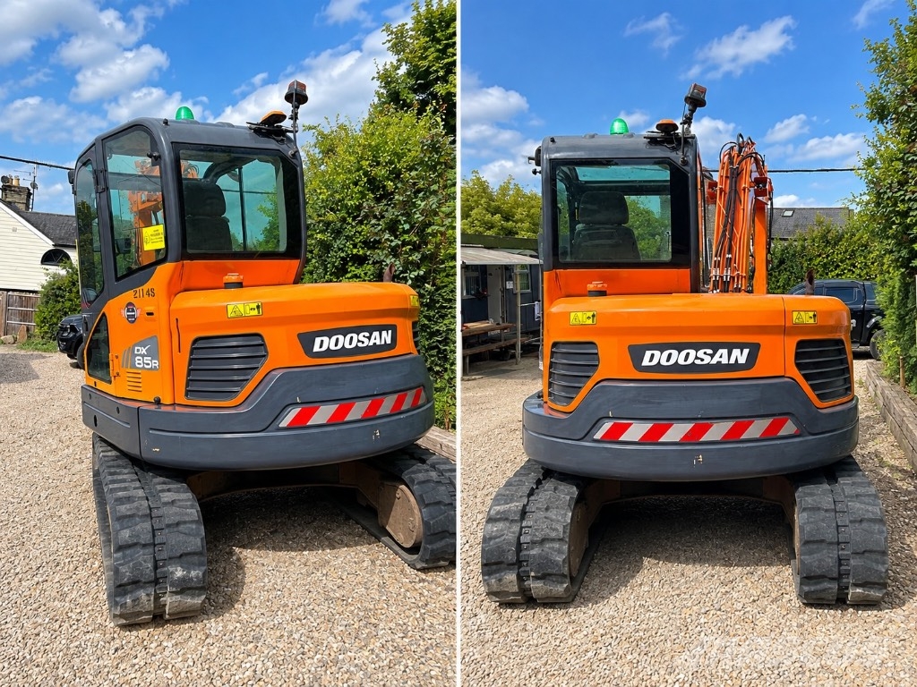 Doosan DX 85 R-3 Vidutinės galios ekskavatoriai 7-12 t