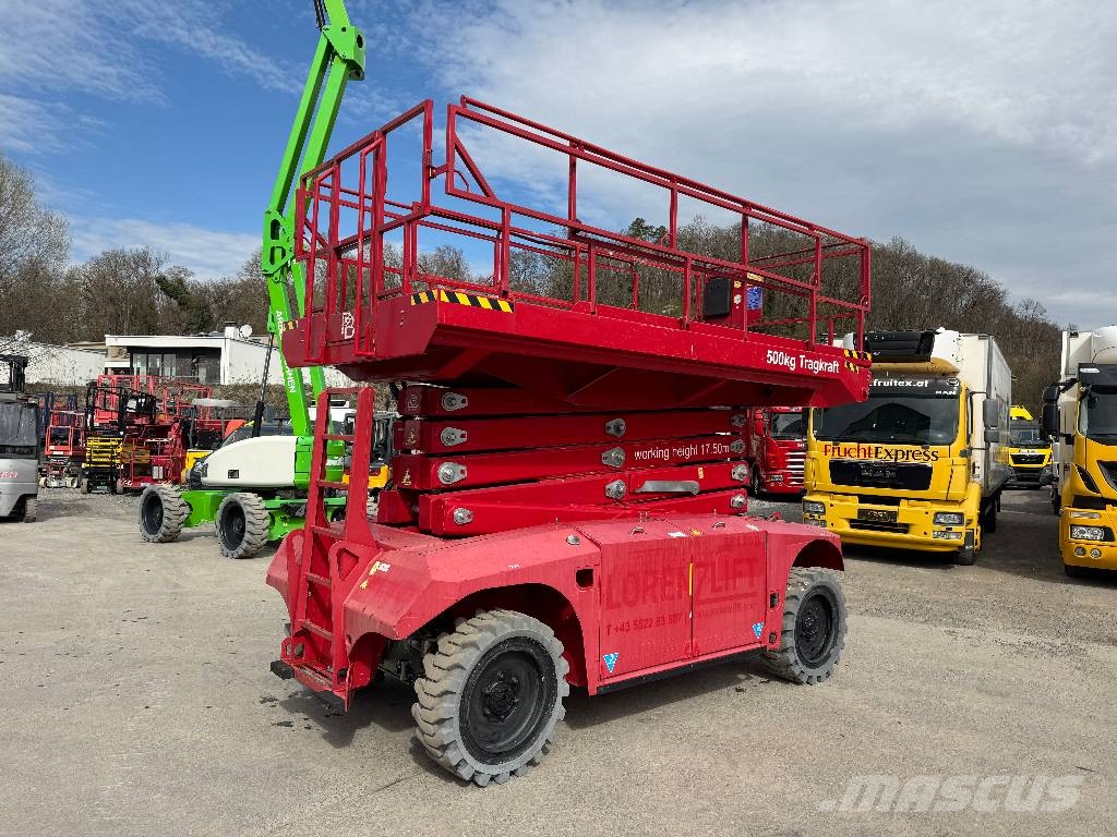 PB Lifttechnik S 175-19 E 4x4 Allrad Scherenarbeitsbühne رافعات مقصية الشكل