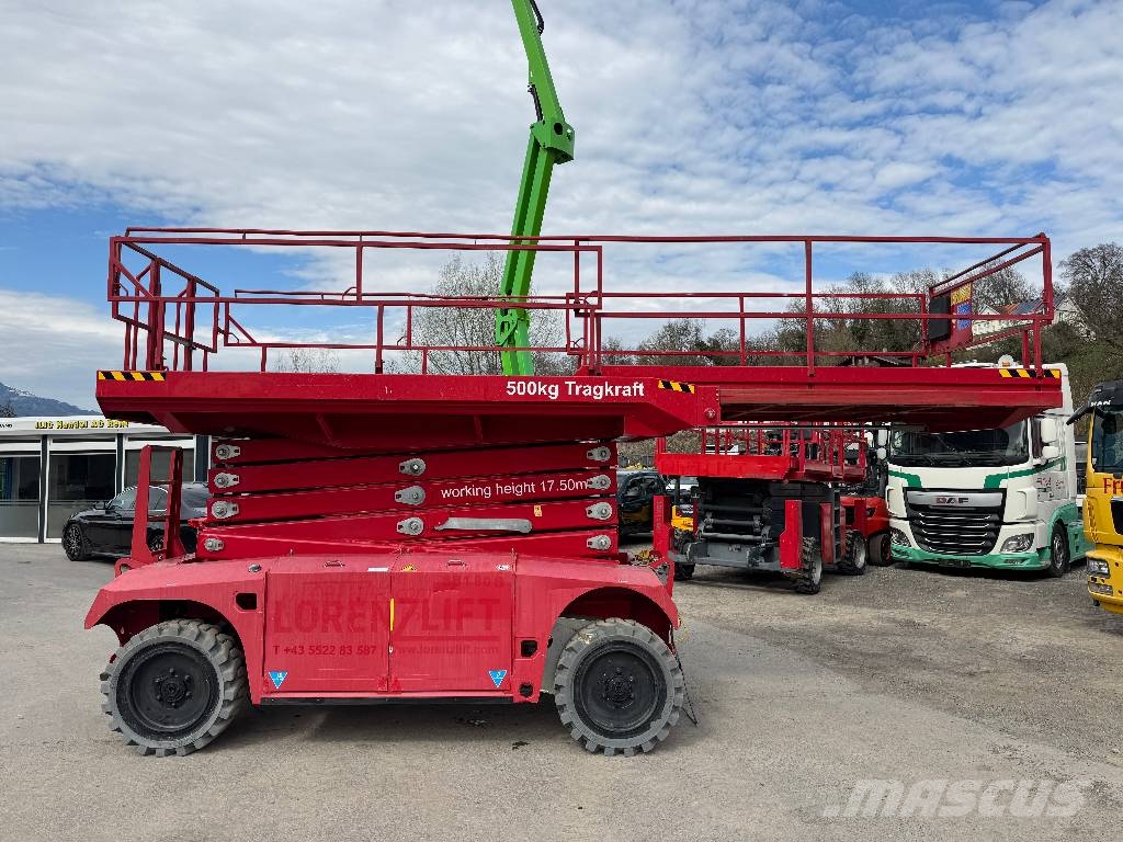 PB Lifttechnik S 175-19 E 4x4 Allrad Scherenarbeitsbühne رافعات مقصية الشكل