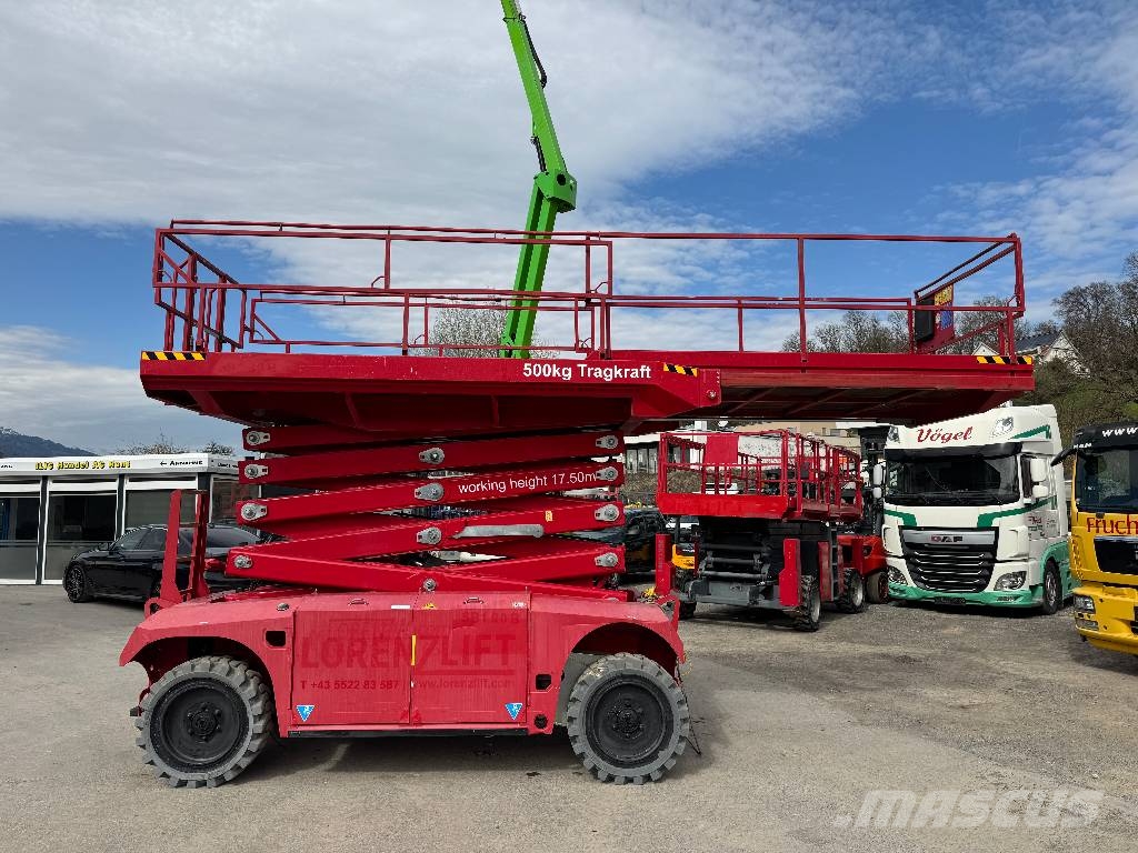 PB Lifttechnik S 175-19 E 4x4 Allrad Scherenarbeitsbühne رافعات مقصية الشكل