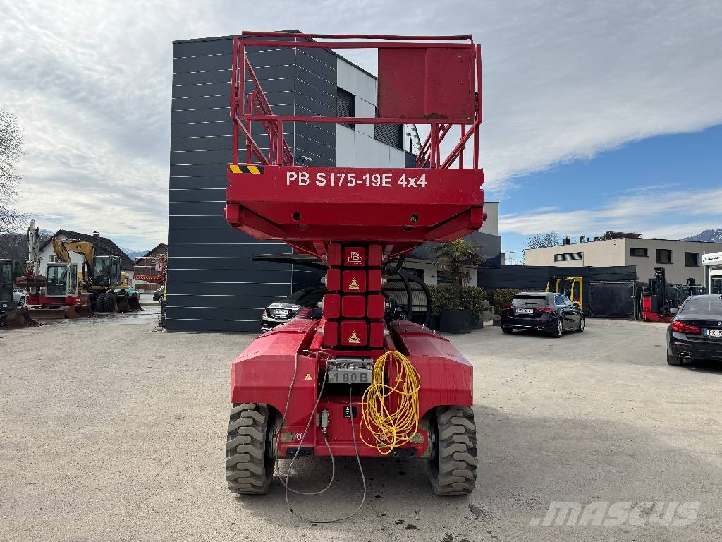 PB Lifttechnik S 175-19 E 4x4 Allrad Scherenarbeitsbühne رافعات مقصية الشكل